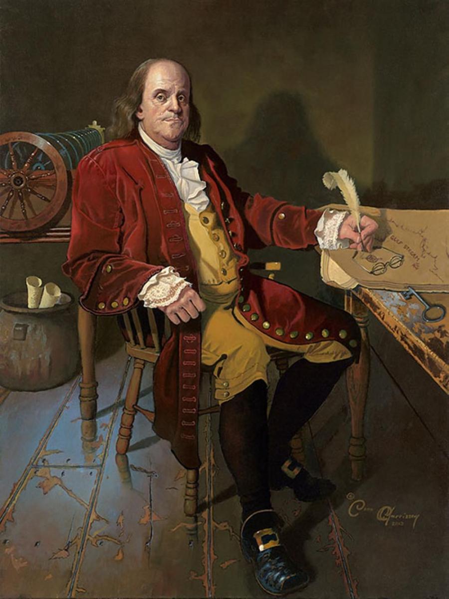 ГЕНИИ ВЛАСТИ. Бенджамин Франклин (1706 - 1790) | Национальная библиотека  имени С.Г. Чавайна Республики Марий Эл