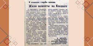 Изображение - СТАРЫЕ НОВОСТИ. Где жили мамонты?